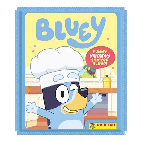 Bluey sticker 3 ecoblister