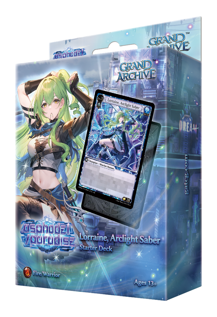 Grand Archive TCG: Lorraine, Arclight Saber Starter Deck Deck - EN