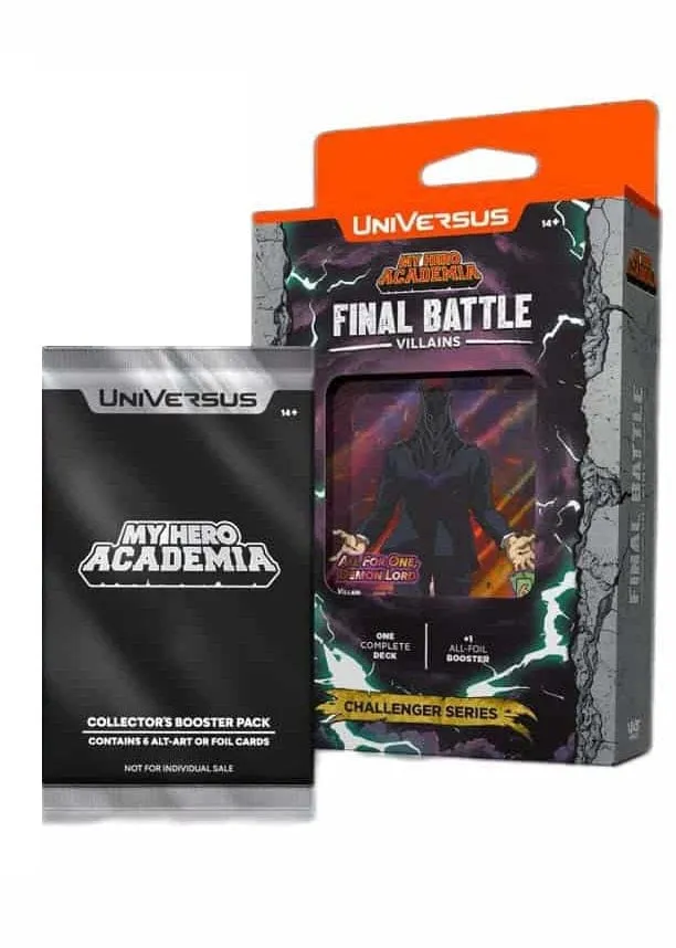 UniVersus: My Hero Academia - Challenger Series: Final Battle - Villains - EN