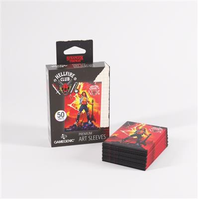[BF-113830] Gamegenic - Stranger Things - Hellfire Club Art Sleeves Eddie Munson