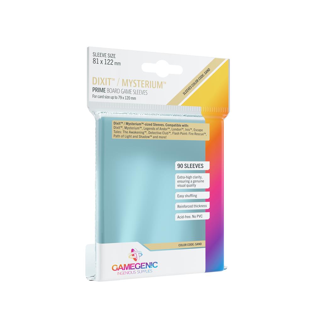 [BF-33706] Gamegenic - PRIME Dixit Sleeves 81 x 122 mm - Clear (90 Sleeves)