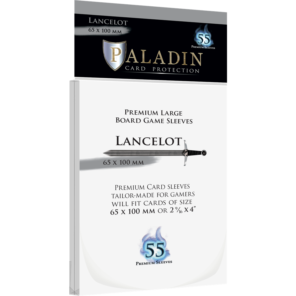 [BF-61540] Paladin Sleeves - Lancelot Premium Large 65x100 (55 Sleeves)