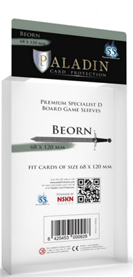 [BF-61531] Paladin Sleeves - Beorn Premium Specialist D 68x120mm (55 Sleeves)