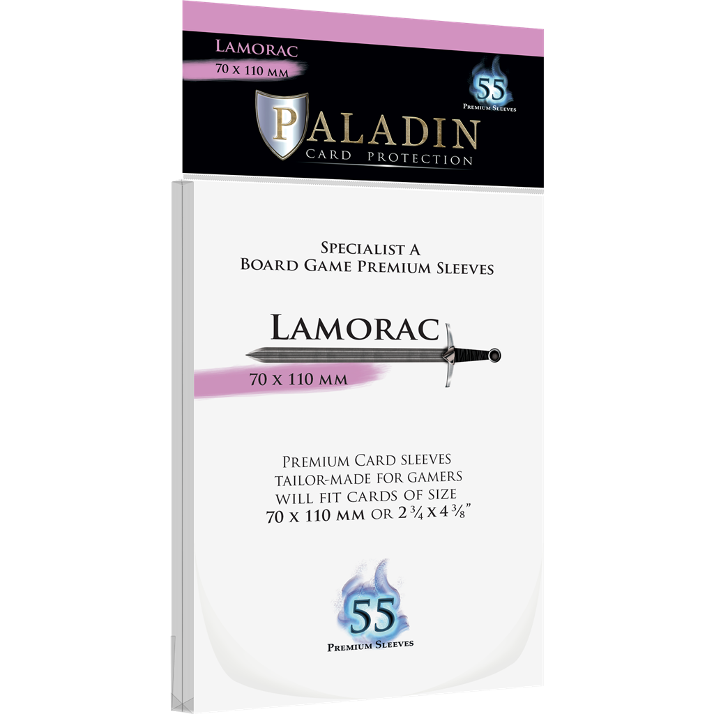 [BF-61539] Paladin Sleeves - Lamorac Premium Specialist A 70x110mm (55 Sleeves)