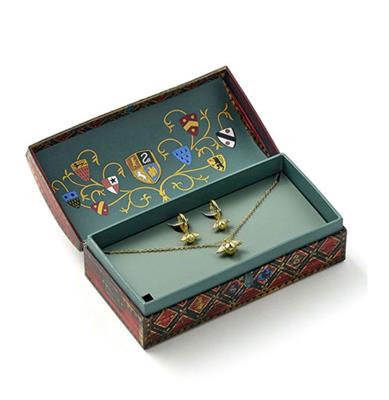 Quidditch earrings and necklace gift set