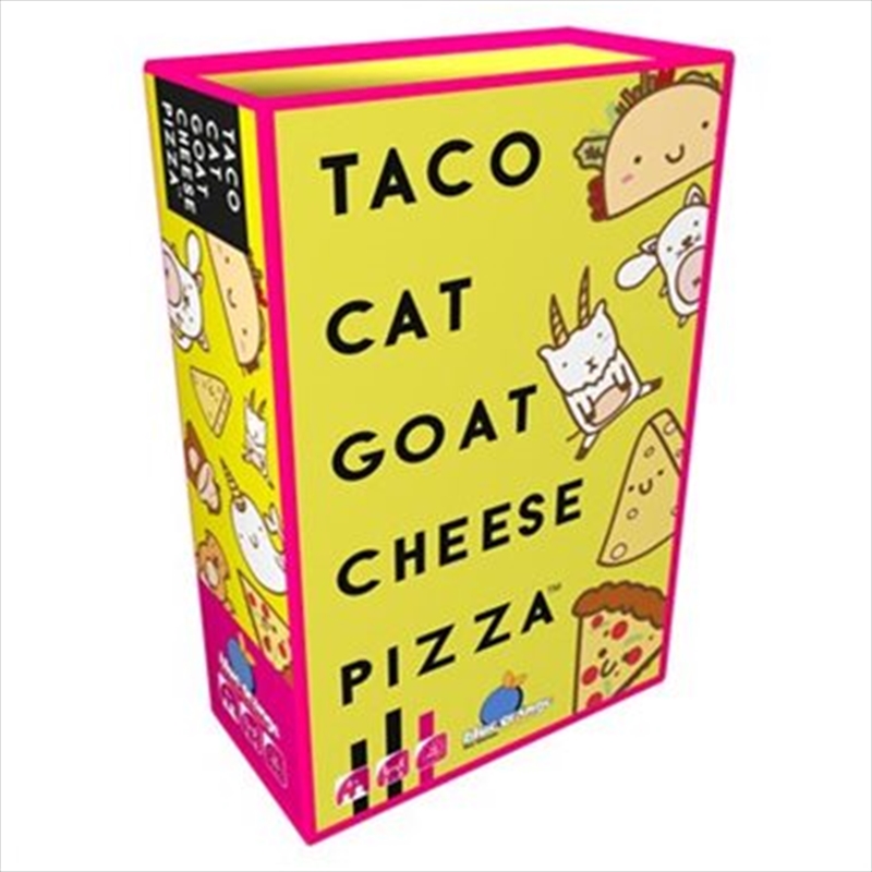 Taco Cat Goat Cheese Pizza – partyspel