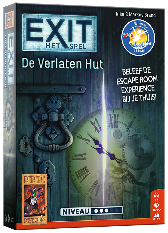 Exit: De Verlaten Hut – escape room spel