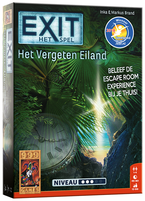 Exit: Het Vergeten Eiland – escape room spel
