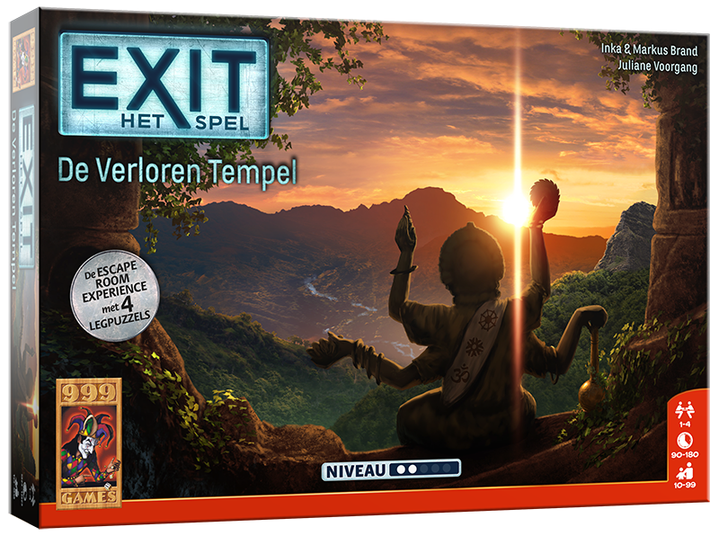 Exit: De Verloren Tempel – escape room spel