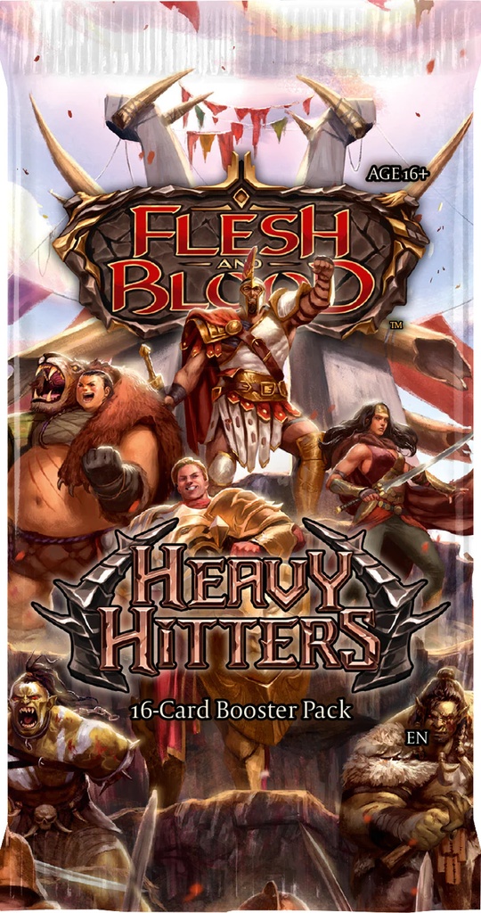 Flesh and Blood TCG – Heavy Hitters Booster