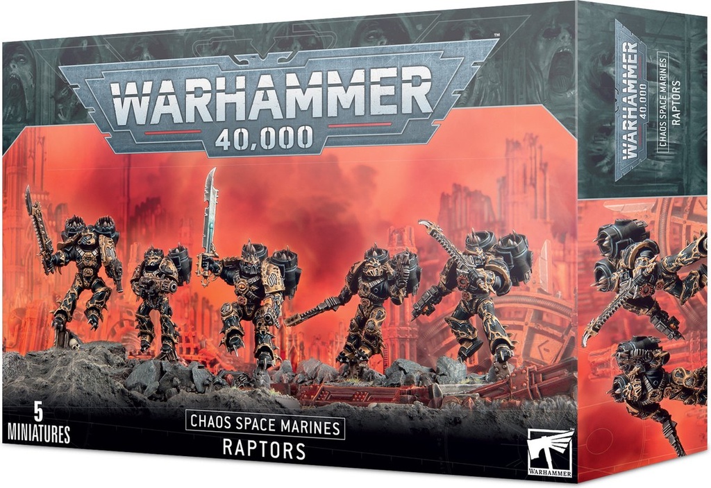 Warhammer - Chaos Space Marines: Raptors