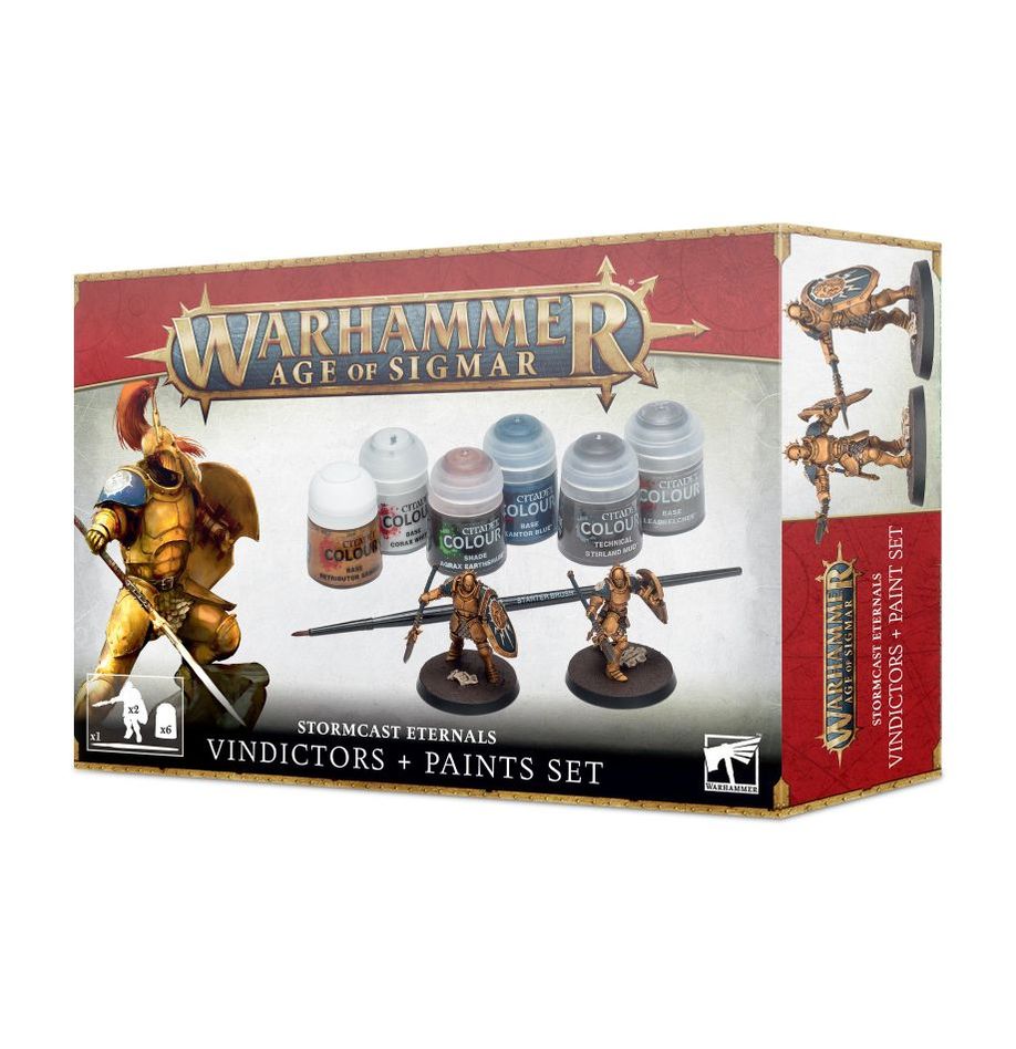 Warhammer Age of Sigmar – Stormcast Eternals Paint Set