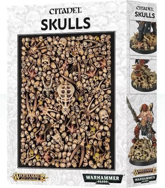 Citadel Skulls – miniaturen basing/bitz (schedels)
