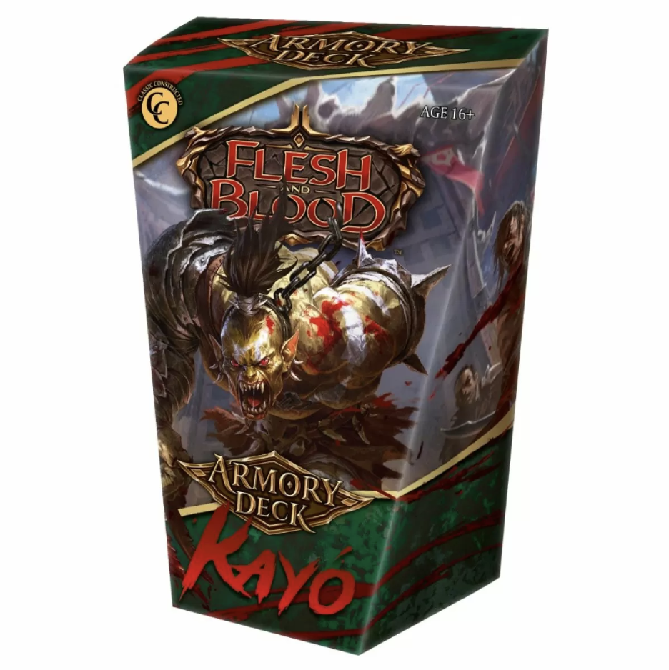 Flesh and Blood TCG – Kayo Classic Constructed Armory Deck
