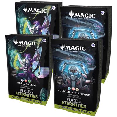 MTG - Edge of Eternities Commander Deck Display (4 Decks) - EN
