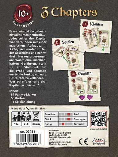 3 Chapters – kaartspel