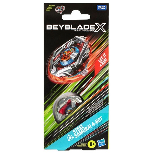 Beyblade X Steel Samurai 4-80T – Booster Pack Set