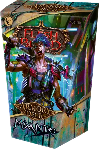 Flesh & blood tcg - armory deck Maxx Nitro - en