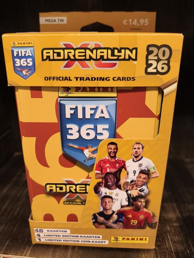 [Adrenalyn xl fifa365 25/26 mega tin] Panini Adrenalyn XL FIFA 365 25/26 – Mega Tin