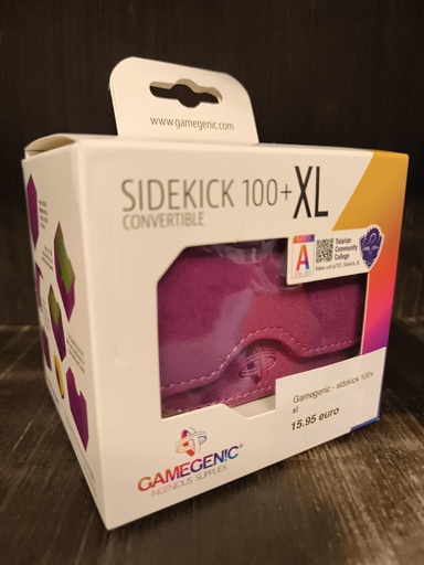 [Gamegenic sidekick pro 100 plus xl convertible deckbox paars purple] Gamegenic sidekick pro 100 plus xl convertible deckbox paars purple