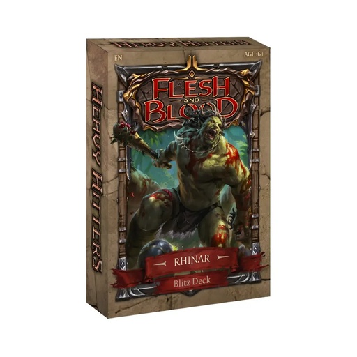[Flesh and blood blitz deck rhinar (heavy hitters)] Flesh and blood blitz deck rhinar (heavy hitters)