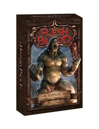 [Flesh and blood blitz deck rhinar (history pack 1)] Flesh and blood blitz deck rhinar (history pack 1)