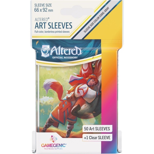 [Gamegenic altered sleeves teija – muna (50 + 1 clear sleeve)] Gamegenic altered sleeves teija – muna (50 + 1 clear sleeve)