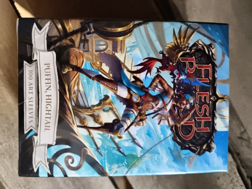 [Dragon shield flesh and blood license standard art sleeves - puffin, hightail (100 sleeves)] Dragon shield flesh and blood license standard art sleeves - puffin, hightail (100 sleeves)