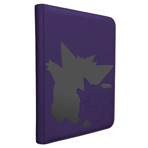 [Up - elite gengar 9-pocket zippered pro binder for pokémon] Up - elite gengar 9-pocket zippered pro binder for pokémon