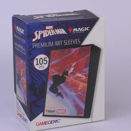 [Gamegenic - magic: the gathering | marvel's spider-man premium art sleeves - spider-gwen] Gamegenic - magic: the gathering | marvel's spider-man premium art sleeves - spider-gwen