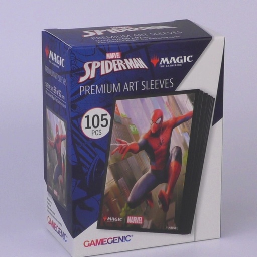 [Gamegenic - magic: the gathering | marvel's spider-man premium art sleeves - spider-man] Gamegenic - magic: the gathering | marvel's spider-man premium art sleeves - spider-man