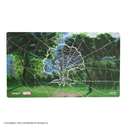 [Gamegenic - magic: the gathering | marvel's spider-man shiny playmat - spider-man forest ] Gamegenic - magic: the gathering | marvel's spider-man shiny playmat - spider-man forest 