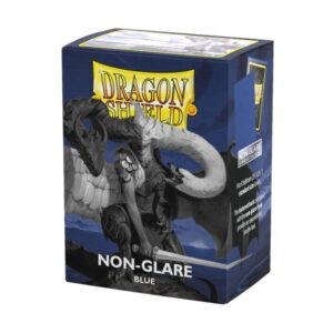 [Dragon shield matte non-glare sleeves - blue (100 sleeves)] Dragon shield matte non-glare sleeves - blue (100 sleeves)