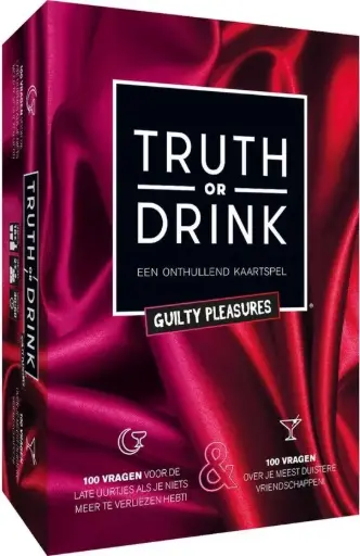 [Truth or drink: guilty pleasures] Truth or Drink - Guilty Pleasures - Nederlandstalig Kaartspel 