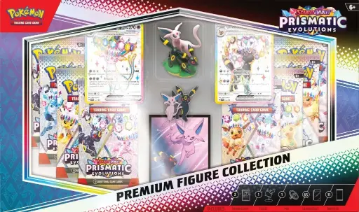 [Pkm - prismatic evolutions premium figure collection] Pkm - prismatic evolutions premium figure collection