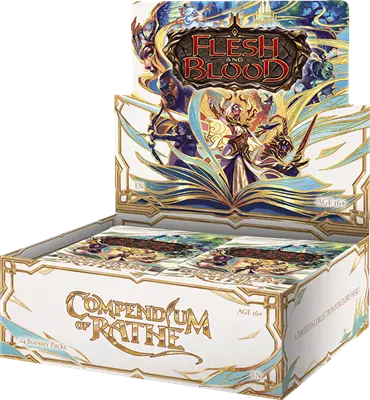 Flesh & Blood TCG - Compendium of Rathe Booster Display (24 Packs) - EN  [pre-order]