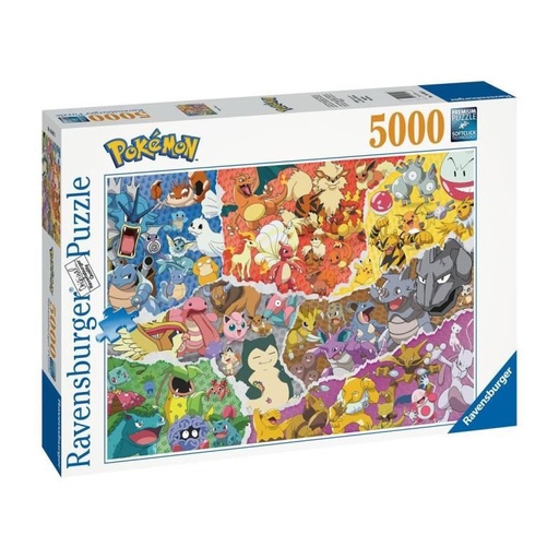 Ravensburger Puzzel – Pokémon Allstars (5000 stukjes)