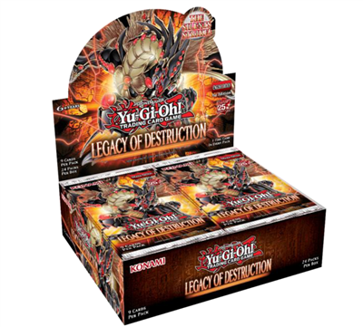 Yu-Gi-Oh! – Legacy of Destruction Booster Box (24 packs)