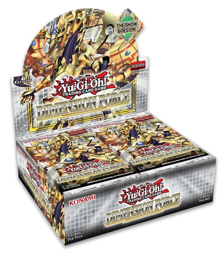 Yu-Gi-Oh! – Dimension Force Booster Box (24 packs)