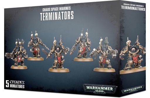 Warhammer 40K – Chaos Space Marines Terminators