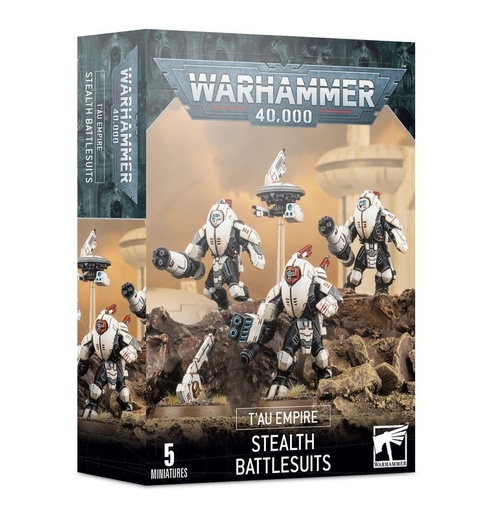 Warhammer 40K – T’au Empire Stealth Battlesuits