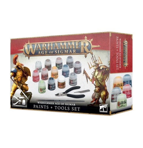 Warhammer AOS Paints + Tools